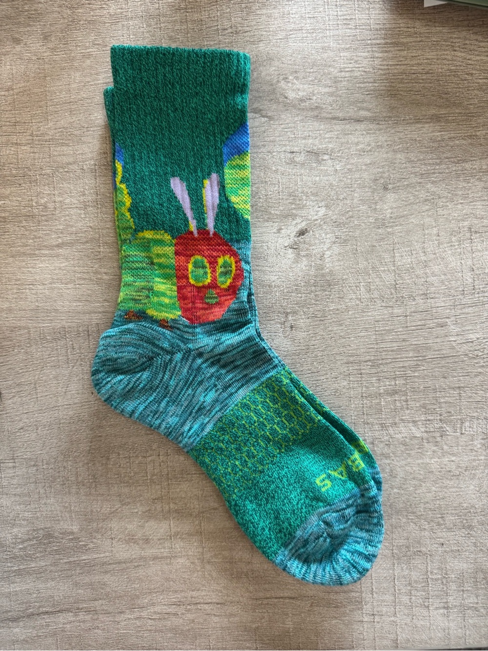 Bombas The Very Hungry Caterpillar Socks Youth Large Adult Small